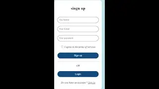 Create a login and registration page with html and css