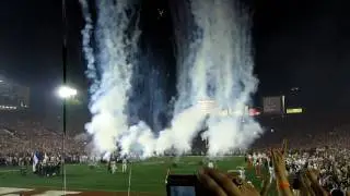 2010 BCS National Championship F-18 Fly-Over - Texas Longhorns vs Alabama Crimson Tide