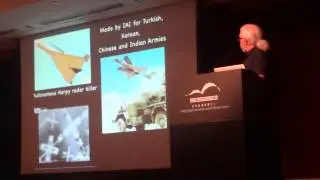 Do you want our robots to kill and maim in your name ? (Noel Sharkey)