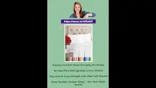 Full Size 4-Piece Bed Sheet Set &ndash; Soft, Breathable Microfiber