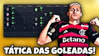 Tática 4-5-1 das GOLEADAS no Soccer Manager 2026! (SM26)