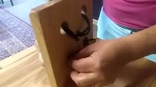 Solving String Puzzle - Escape Room Park City