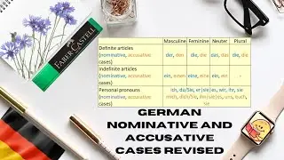 Understanding German cases: nominative and accusative German (Tutorial 35 Part 1)