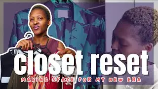 Closet Reset | Making Space for My New Era | Small Business Owner✨#closetcleanout #smallbusiness