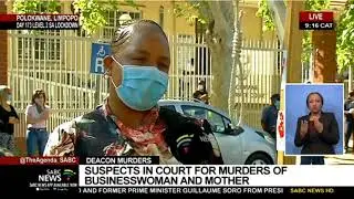 Deacon murders | Suspects in court for murders of businesswoman and mother