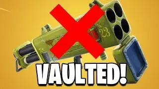 QUAD LAUNCHER VAULTED! FORTNITE VAULTED BOOM BOXES & BALLOONS ALSO!? (New Update)