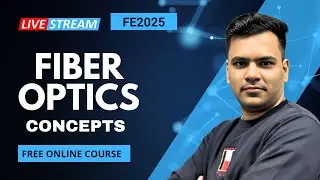 Concept of Acceptance Angle  Fibre Optics ||  FE2025 || Physics-I by  Imran Sir || GET TUTORIALS