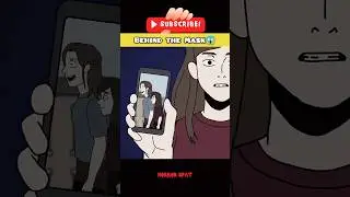 Behind The Mask 😱 | Mask Ke Peeche Ka Sach | AI Horror Story Short #horrorshorts #aivideo