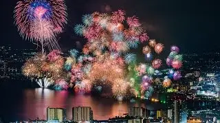 琵琶湖花火大会 タイムラプス動画 2016.8.8