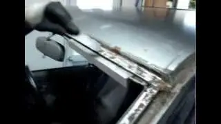 rust around windscreen repairs (lesson)