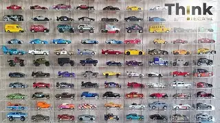 Acrylic Case to display 1/64 scale diecast cars | Hot Wheels, Matchbox, Greenlight | Think Diecast