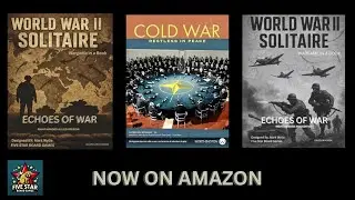 World War II solitaire book game by Mark Wylie and war 1812 by Grant Wylie