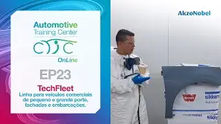 AtcOnline EP23  [PR&Aacute;TICO] Linha Techfleet, indicada para pinturas e retoques em ve&iacute;culos especiais