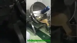 Steam Jacketed Kettle with Agitator. 100 Liter Cooking Kettle for Sale