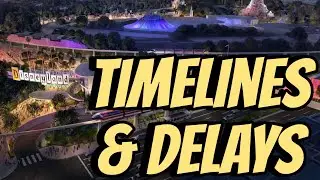 Pandora, Avengers, Eastern Gateway Timelines + Delays w/ @ThemeParkConductor