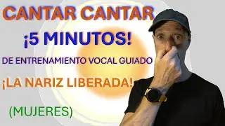 CANTAR CANTAR...¡LA NARIZ LIBERADA!