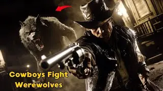Wild West Cowboys Fight Werewolves | Horror story with rain