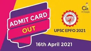 UPSC EPFO EXAM | ADMIT CARD OUT | BY ABHIPEDIA