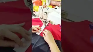How to Placket Sewing of Polo Shirt #placketsewingtutorial #placket #howtosewing