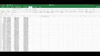 Descriptive Statistics on Returns in Excel