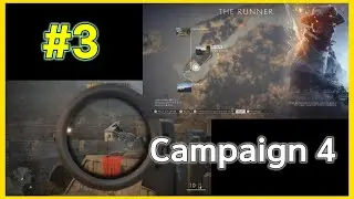 [BATTLEFIELD 1] Campaign #4 The Runner (3/3, Be Safe) - Playthrough Gameplay