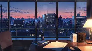 Night Reading Session 🌙 1 Hour of Lofi Jazz & Urban Ambience for Deep Focus