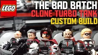 HOW TO BUILD BAD BATCH CUSTOM TANK | LEGO STAR WARS #starwars #lego #thebadbatch
