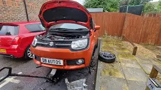 SUZUKI IGNIS 1.2 2018 CLUTCH REPLACEMENT ( tutorial & Rain)