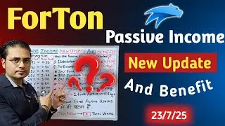 Forton Passive Income New Update And Benefit #forton #forsageio #fortonplan