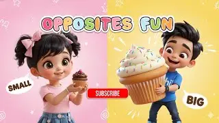 Opposites Fun with Anha & Ashil | Big & Small, Fast & Slow for Kids
