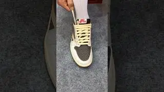 How to lace Jordan Low 1#sneakers #shoes #nike #jordan