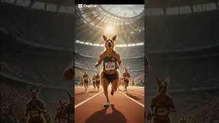 #OlympicBeasts #creeptale #Kangaroo #CinematicShowdown #EpicFinalLeap #OlympicArena #SportsAnimation