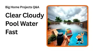 How to Clear Cloudy Pool Water Fast After Rain