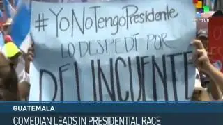 Guatemala: Comedian Leads in Presidential Race