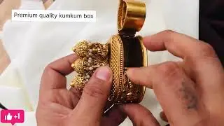 Letest Beautiful kumkum box / wadding gift /pooja accessories