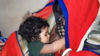 cute baby mother feeding #dailyvlog #Lovemarriagecouplereallife