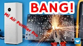 How a power module can badly hurt you? - DIY Mi Air Purifier Pro Repair