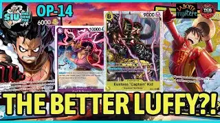 THE BETTER LUFFY?! - OP14-EB04 🔵🟣 UP Luffy VS. 🟡 ST29 Luffy 🎮 GAMEPLAY