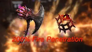 [3.27] 200% Fire Pen Static Strike Elementalist - Uber Eater/Fear & Mapping
