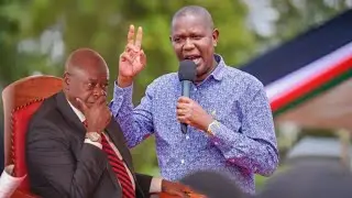 Mp Mwengi Mutuse DESTROYS Gachagua Infront of Farouk Kibet over ethnic politics 