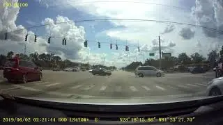Driving on Route 192 - Irlo Bronson Highway Kissimmee Florida