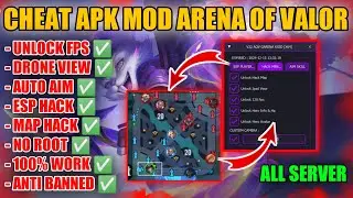 APK MOD AOV TERBARU 2025 &ndash; CHEAT ARENA OF VALOR MAP HACK DRONE VIEW UNLOCK ALL SKIN