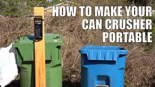 Portable Can Crushing for Recycling
