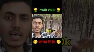 Invest ₹10,000 और Profit ₹80,000 😱 | Full Farming Vlog 😲 #dailyvlog #vlog #desivlog #shorts