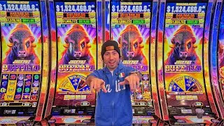 My BIGGEST WIN Ever On Buffalo Slots!!