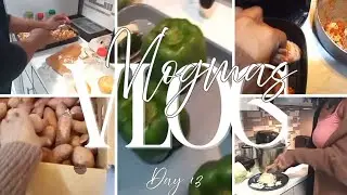 🎄VLOGMAS DAY 13 | HUGE DINNER MEAL PREP FOR 8! (Stress-Free & Budget-Friendly Meals for the Weekend)