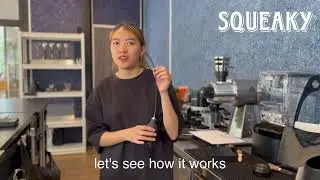 Squeaky : air blower designed for coffee grinder
