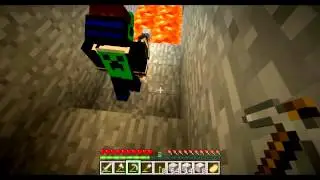 Let's Play Minecraft #4 erstaunlicherweise mit MoxitLP :P Lava unser Freund