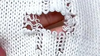 The Easiest Way to Repair Holes in a Knitted Sweater at Home Yourself