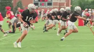 Hearing from Ohio State players battling for QB1 spot